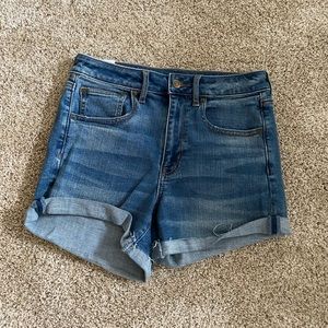 American Eagle Super Hi-Rise Shortie Shorts